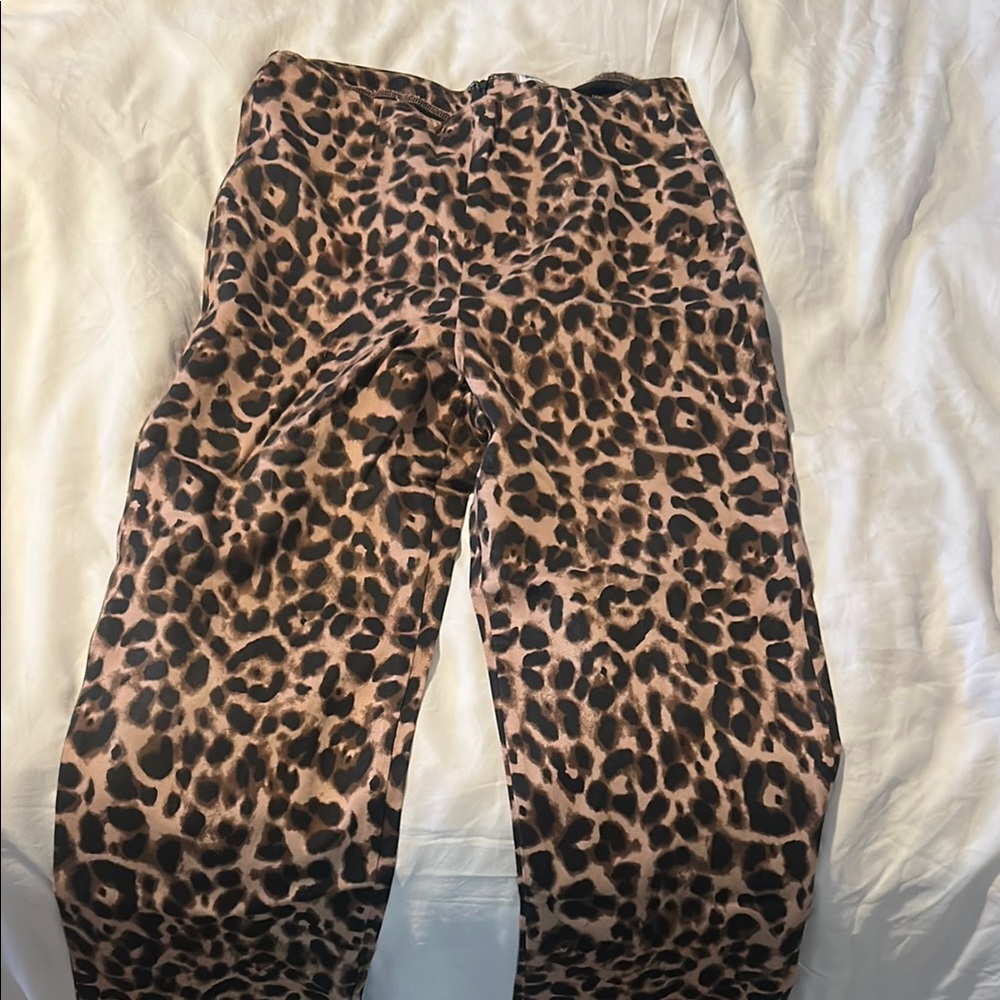 Reformation Wild Animal Print Trousers
